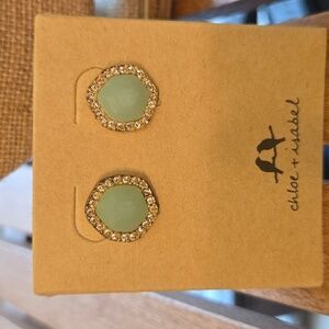 Chloe Isabel Sand Sky Stud Earrings
